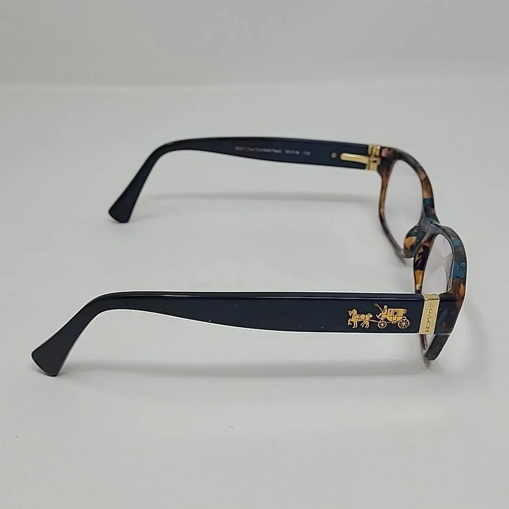 COACH NEW YORK HC6078 5120 Dark Brown Tortoise 52-16-135 Eyeglasses Frame